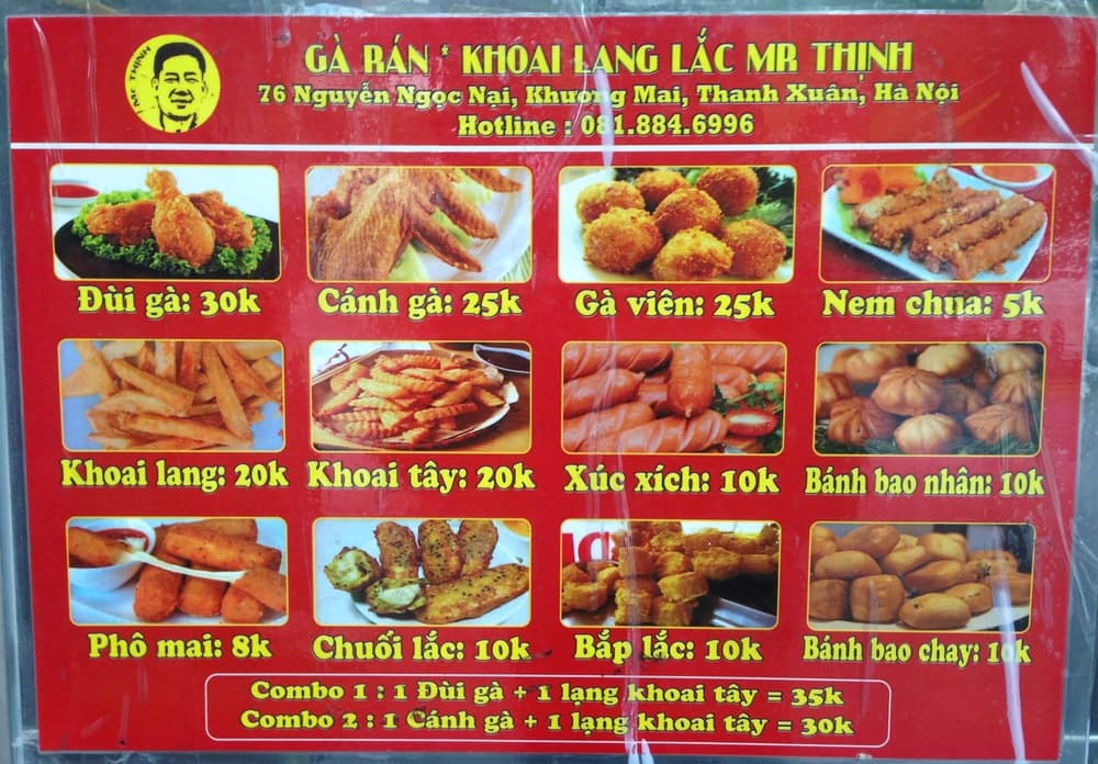 Quán Ăn Gà rán Mr Thịnh Ecopark
